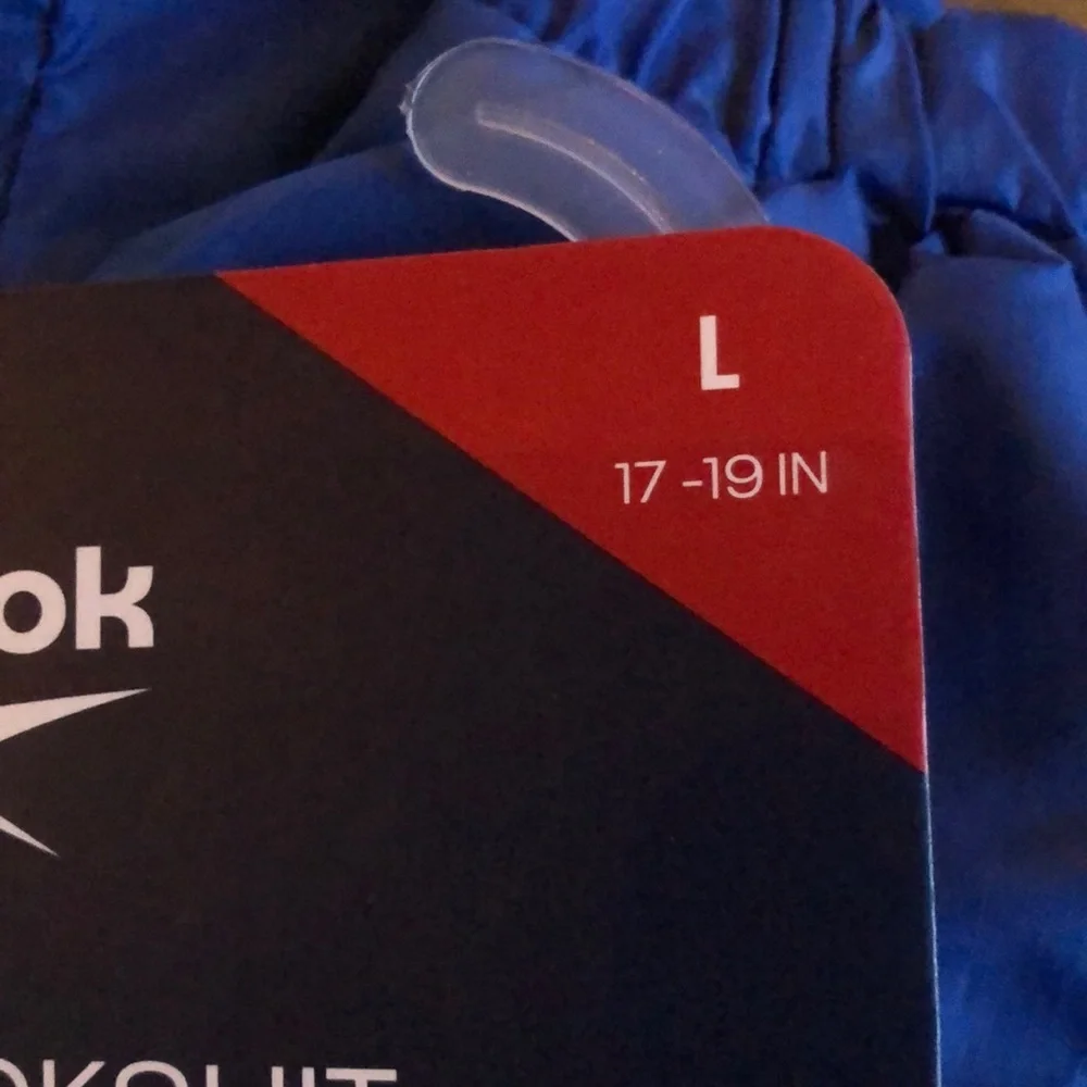 NWT Reebok Pet Blue Tracksuit L